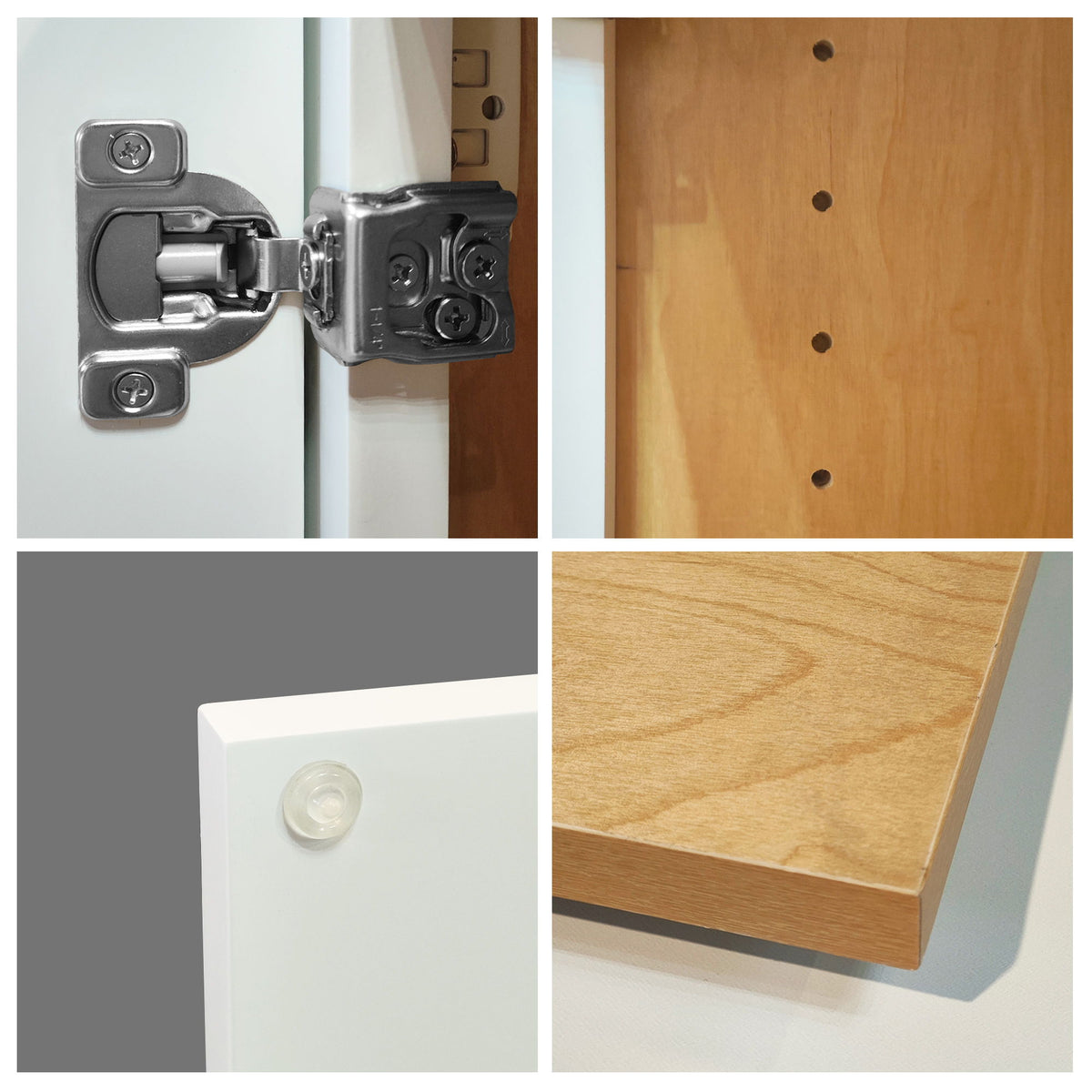 Shaker Wall Cabinet With Soft Close Hinges, Adjustable Shelves, Double Door