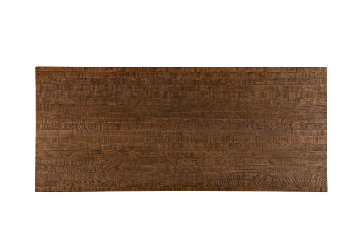 Buckley - Dining Table - Dark Brown And Gray