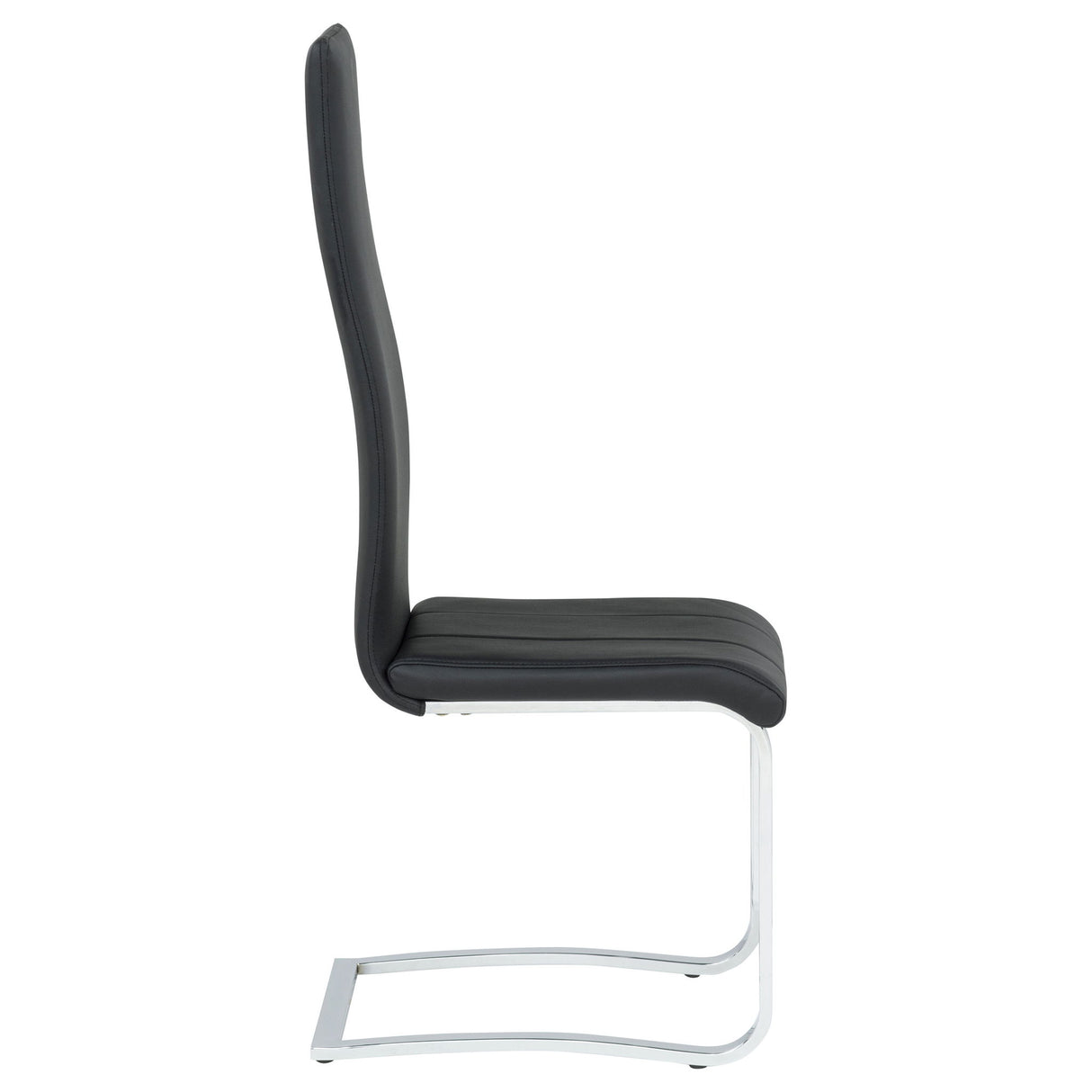 High Back Side Chairs Dining Chairs With Padded Upholstery (Set of 4)