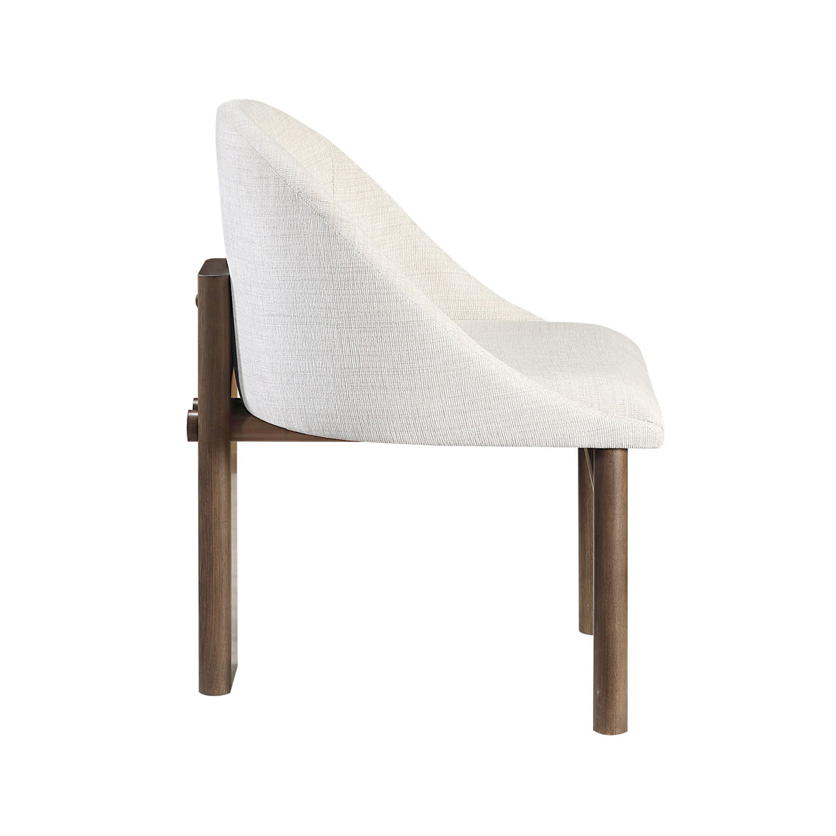 Ouida - Side Chair (Set of 2) - Beige / Brown