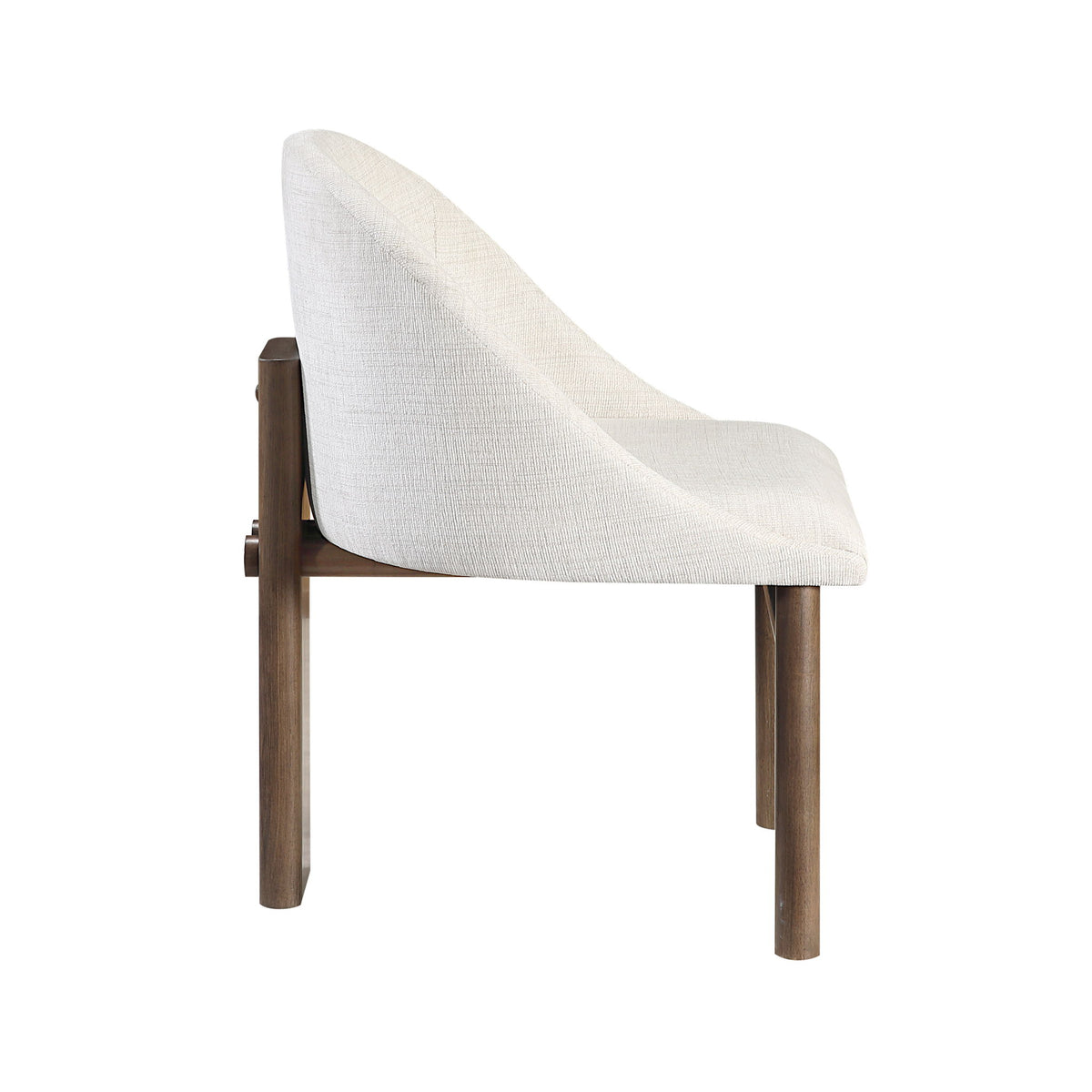 Ouida - Side Chair (Set of 2) - Beige / Brown