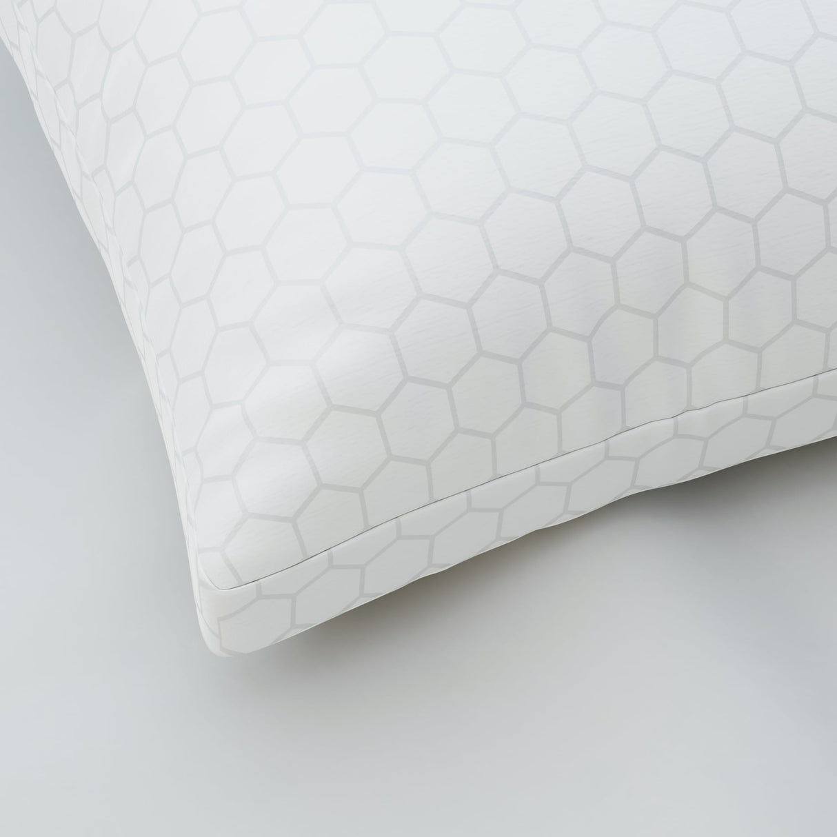 Sealy Essentials All Positions King Bed Pillow 2-Pack – Hexagon Pattern