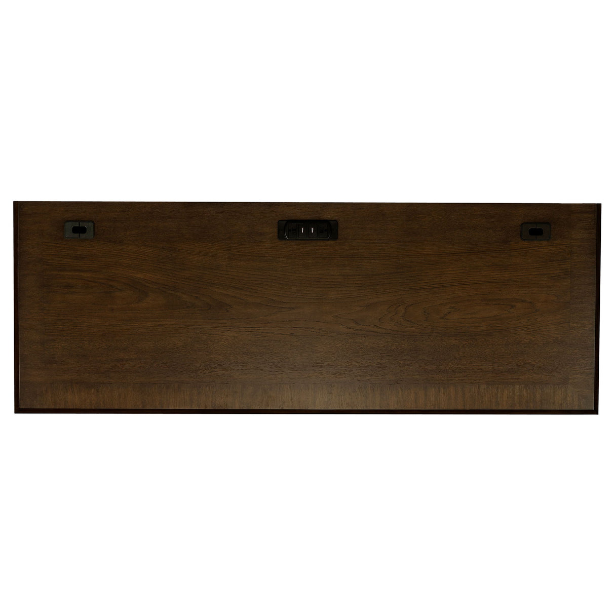 Stigham - 5 Drawer Credenza Office Desk - Oak