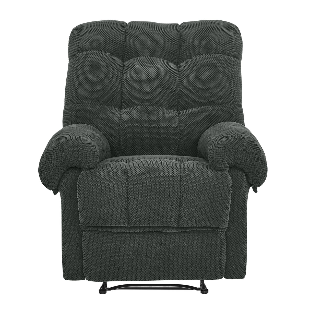 Manual Recliner, Padded Footrest