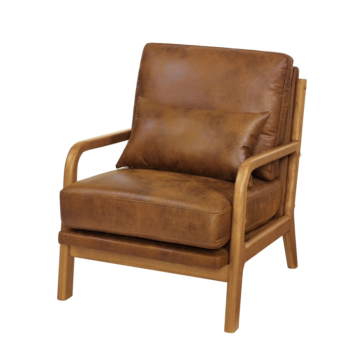 Lounge Chair - Light Brown