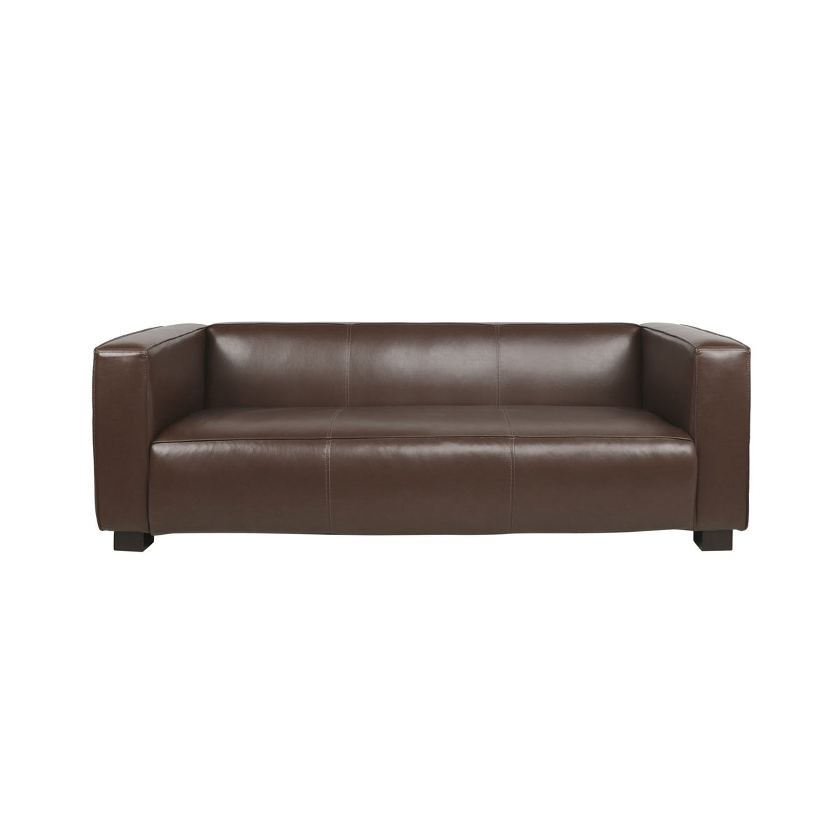 Contemporary 3 Seater Sofa With Tuxedo Design