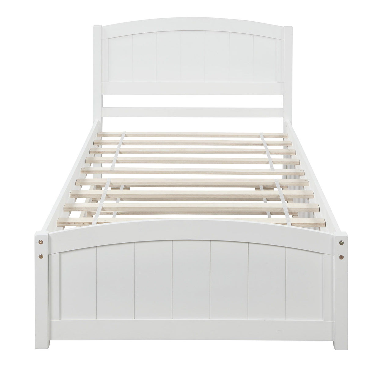 Platform Bed & Headboard, Footboard And Slat Support