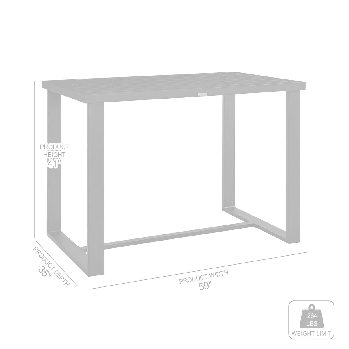 Felicia - Outdoor Patio Dining Table