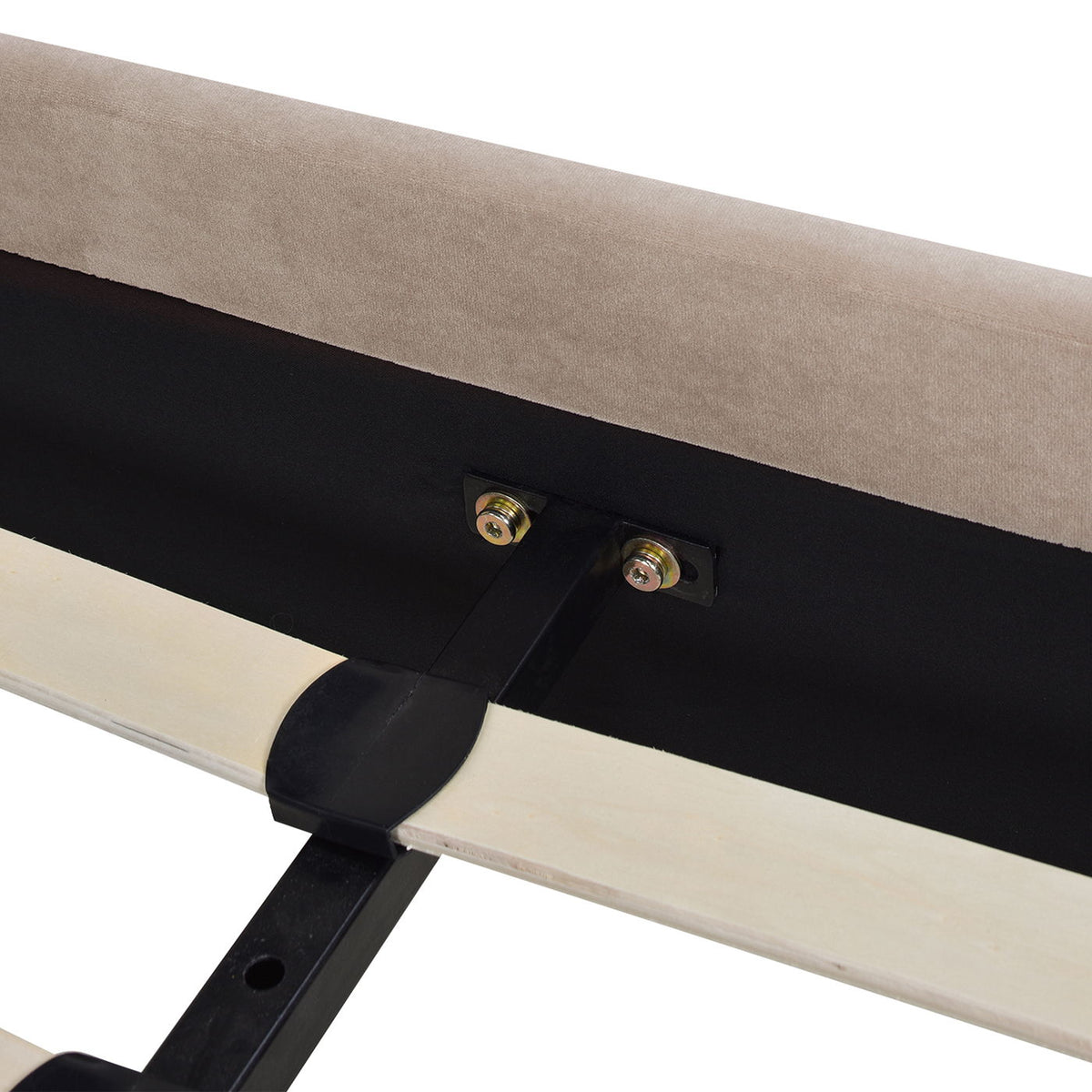 Aspen - Vertical Tufted Headboard Platform Bed
