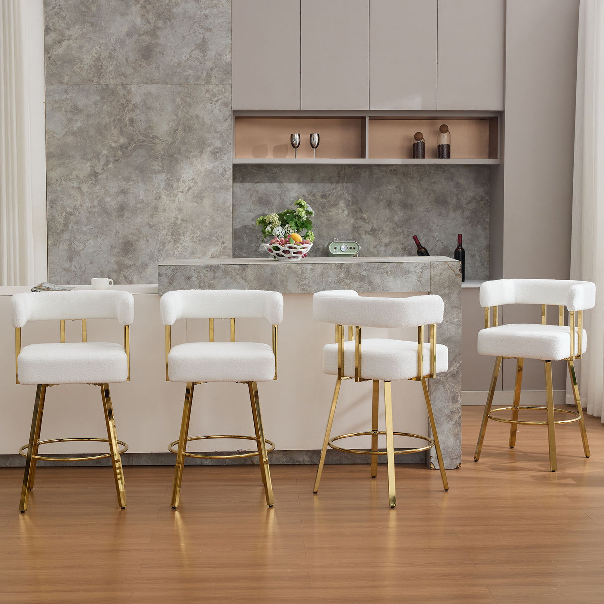 Decorative Upholstered Side Chair For Living Room (Set of 2)
