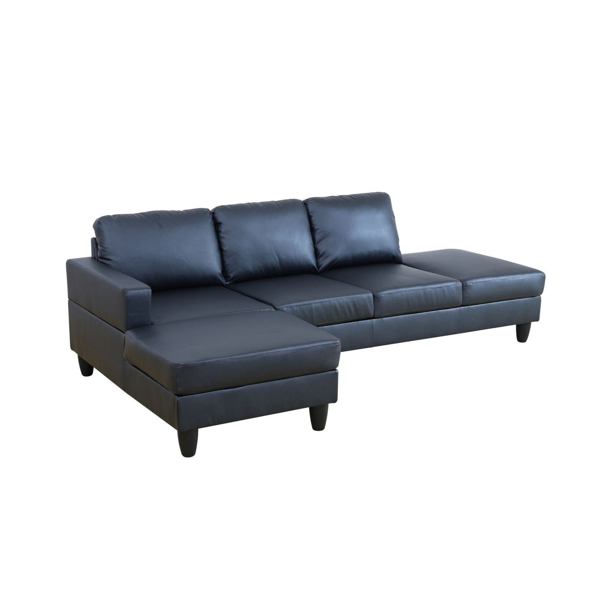 L - Shaped Sectional Sofa With Chaise & Ottoman