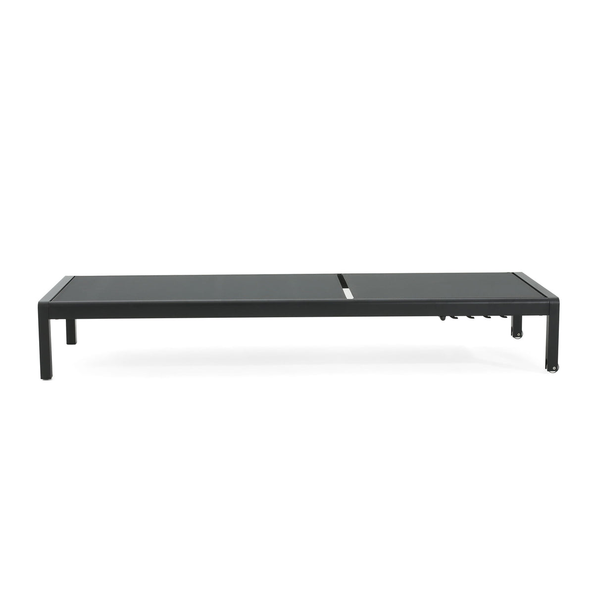 Outdoor Patio Chaise Lounge With 5 Reclining Positions