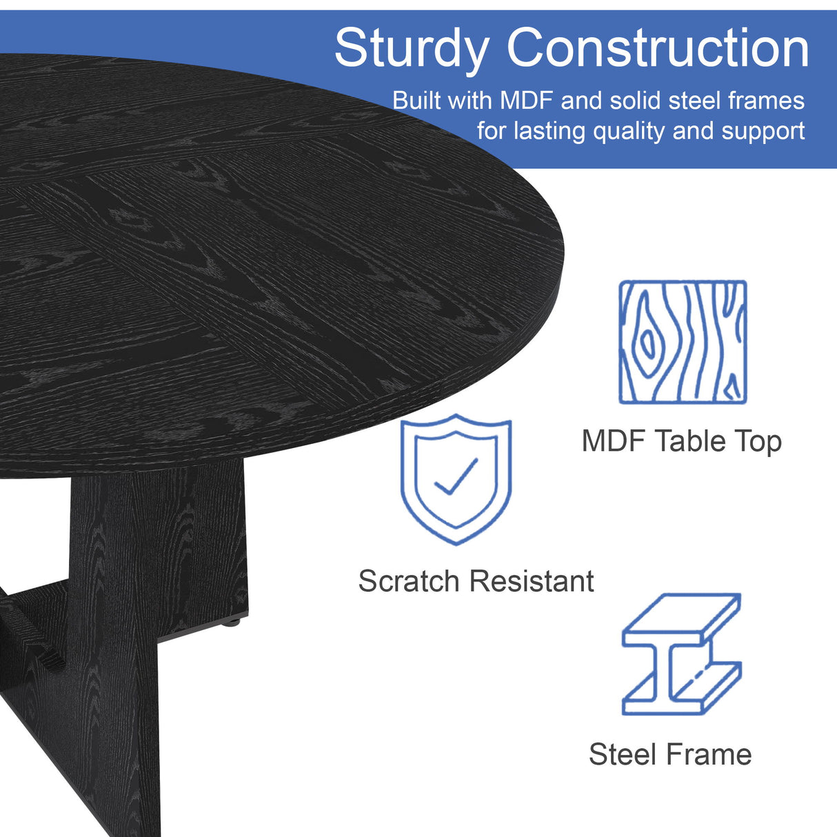 Round Dining Table For 4