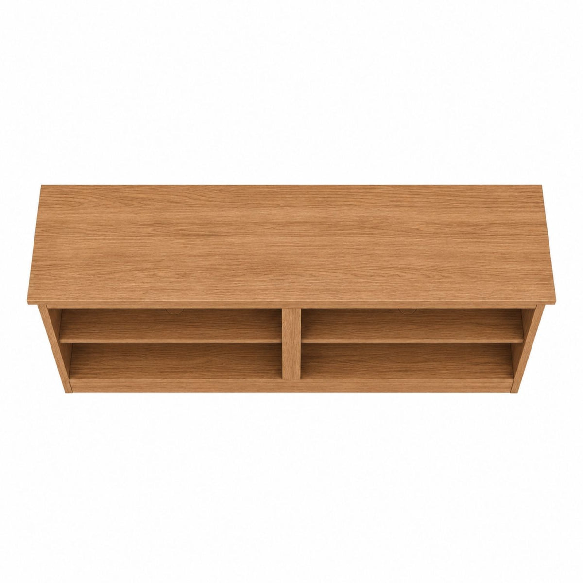 TV Stand For TVs Up To 50" With Open Shelves And Cable Management