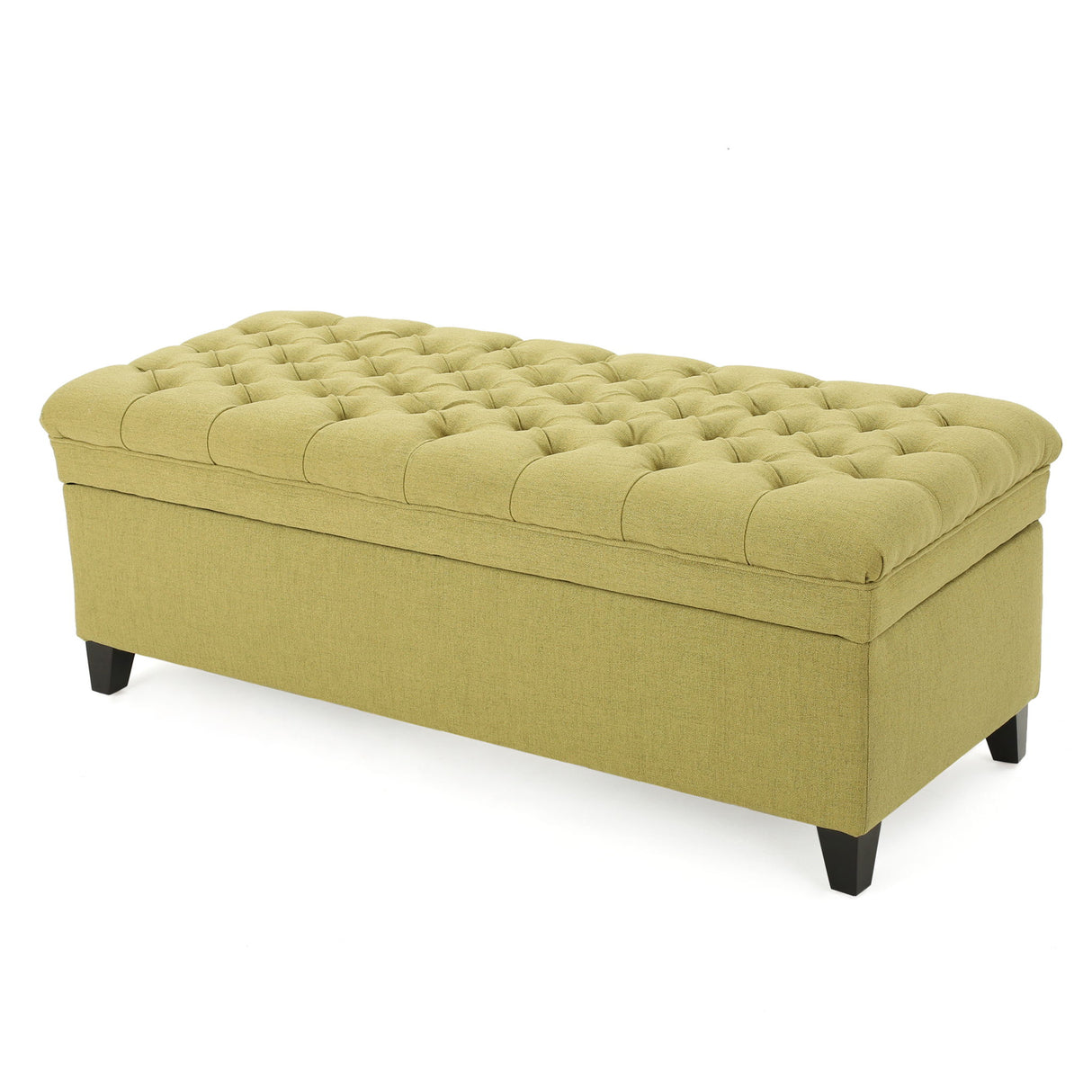 Juliana - Storage Ottoman With Birch Legs