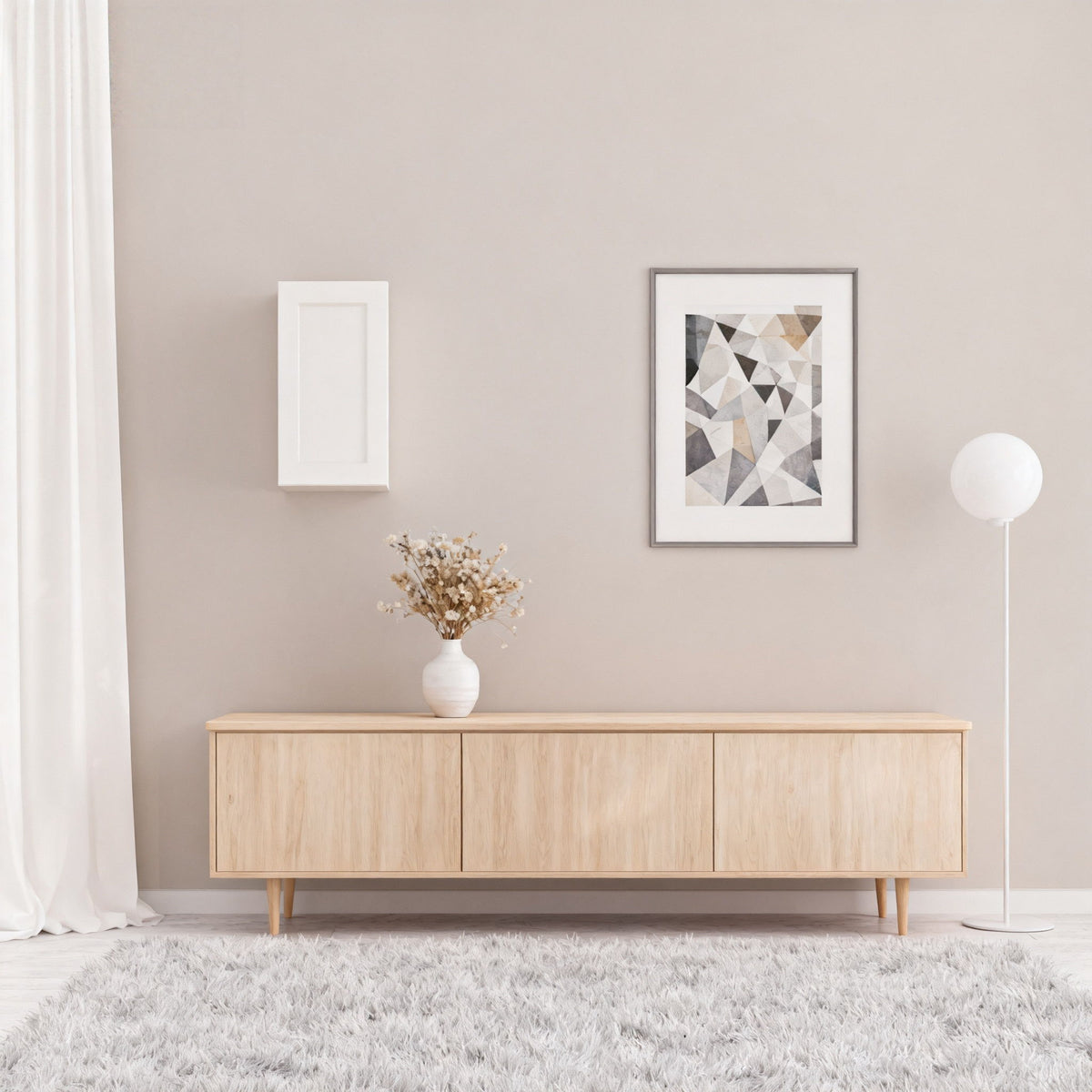 Shaker Cabinet With Soft-Close Door And Adjustable Shelves