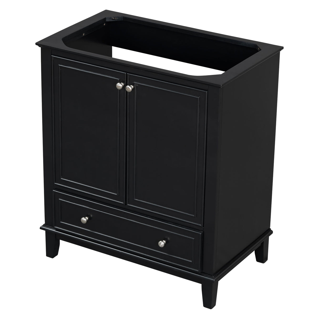 Modern Bathroom Vanity Base Only With Doors And Drawer