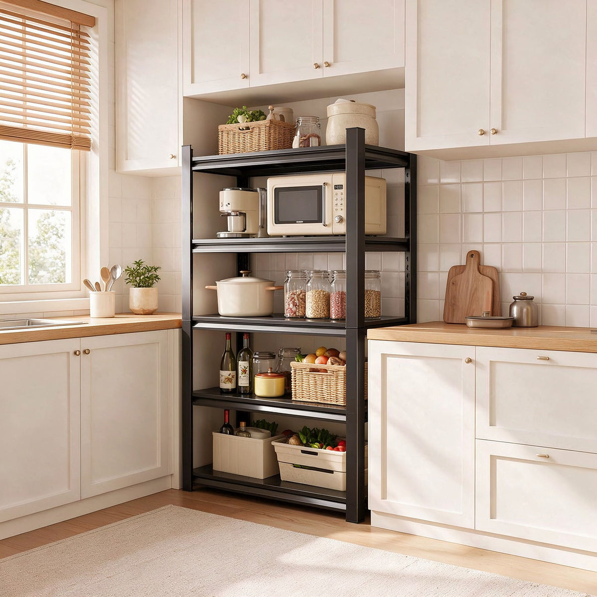 Adjustable Height Storage Shelving Units