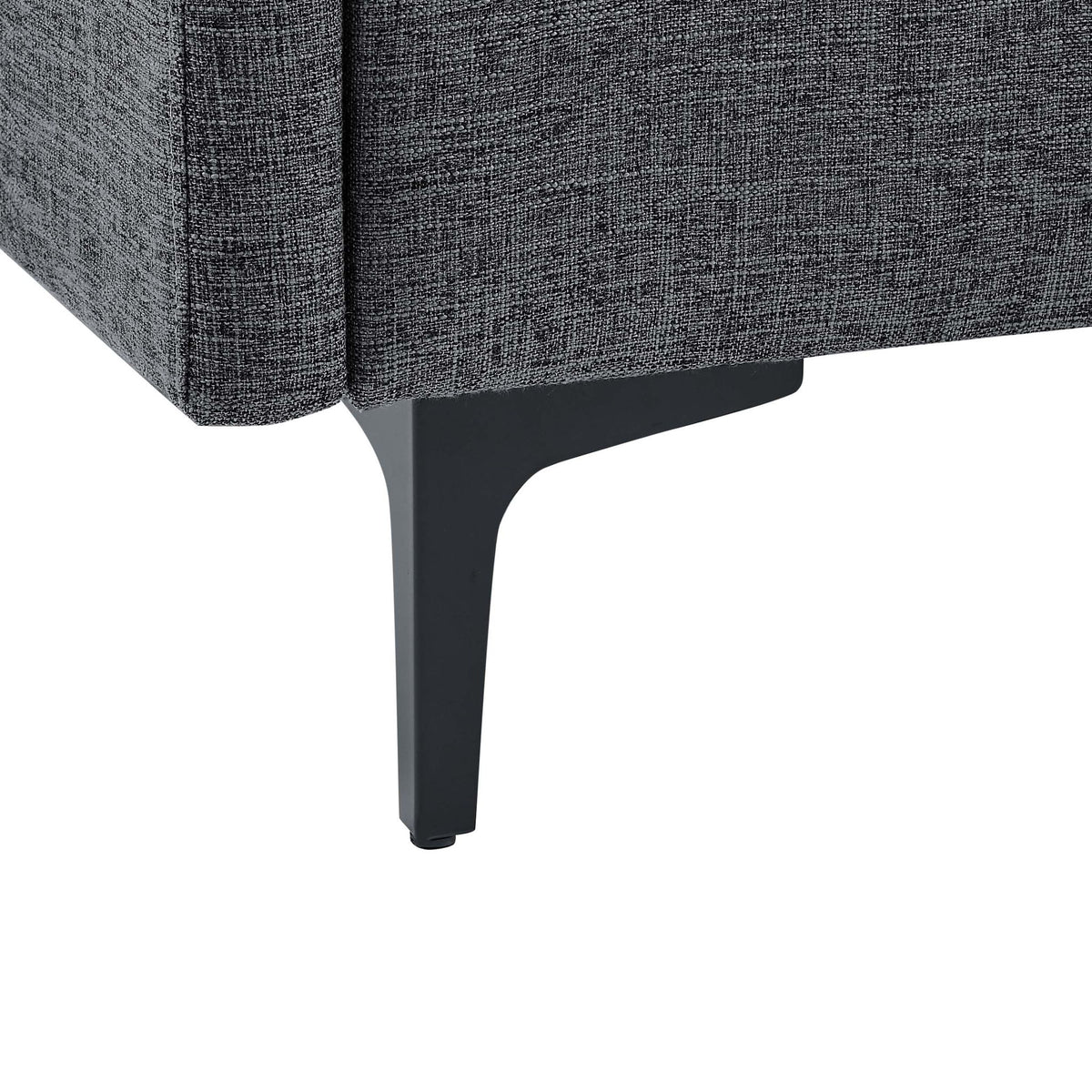 Upholstered Modular Sectional & Tall Legs