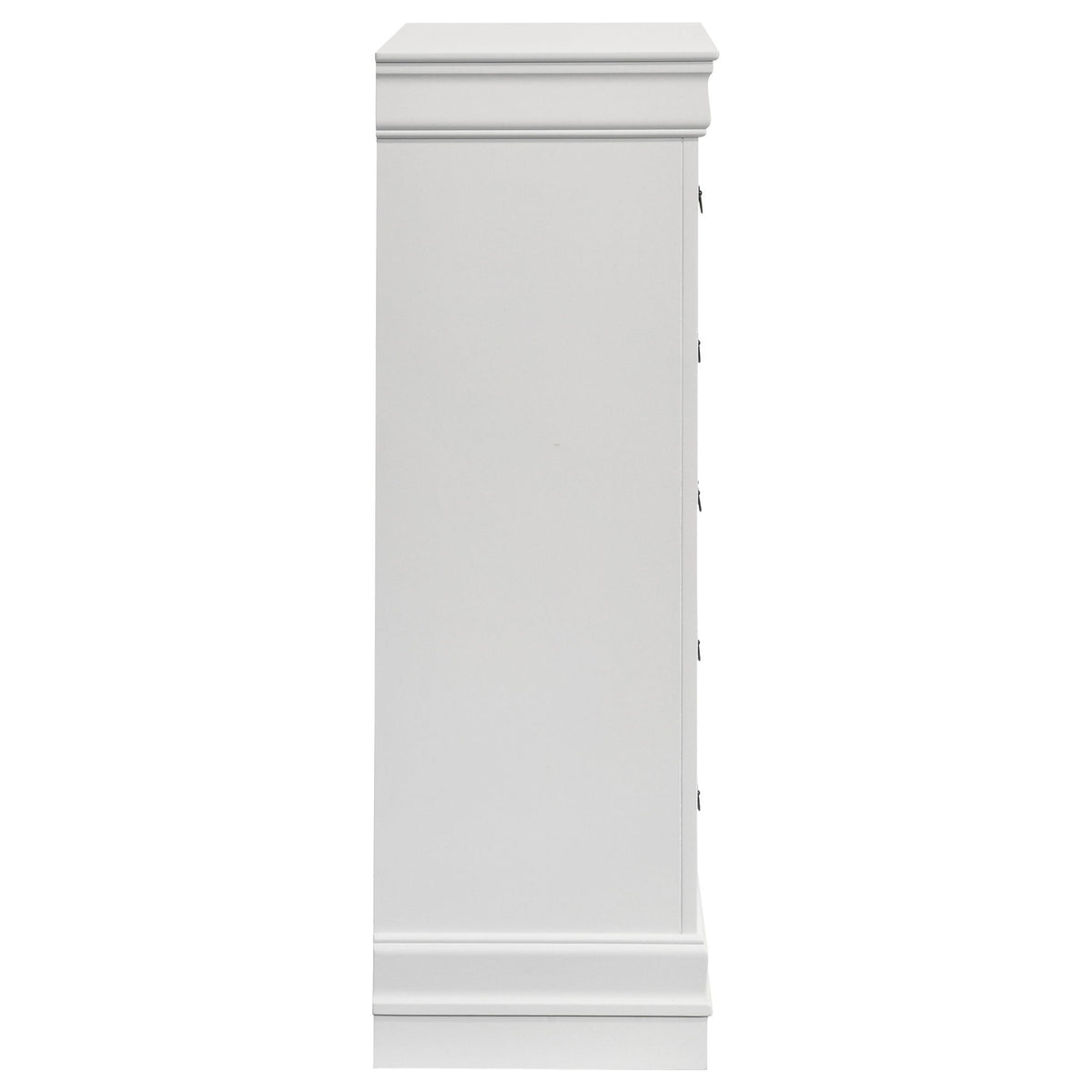 5 Drawer Bedroom Chest - White