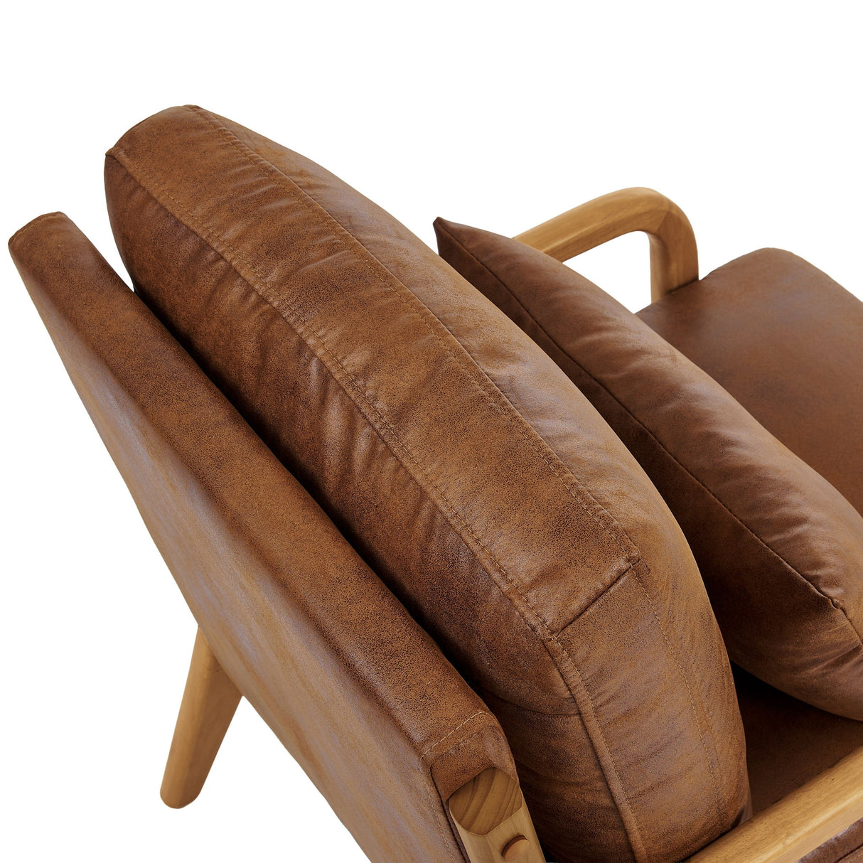 Lounge Chair - Light Brown