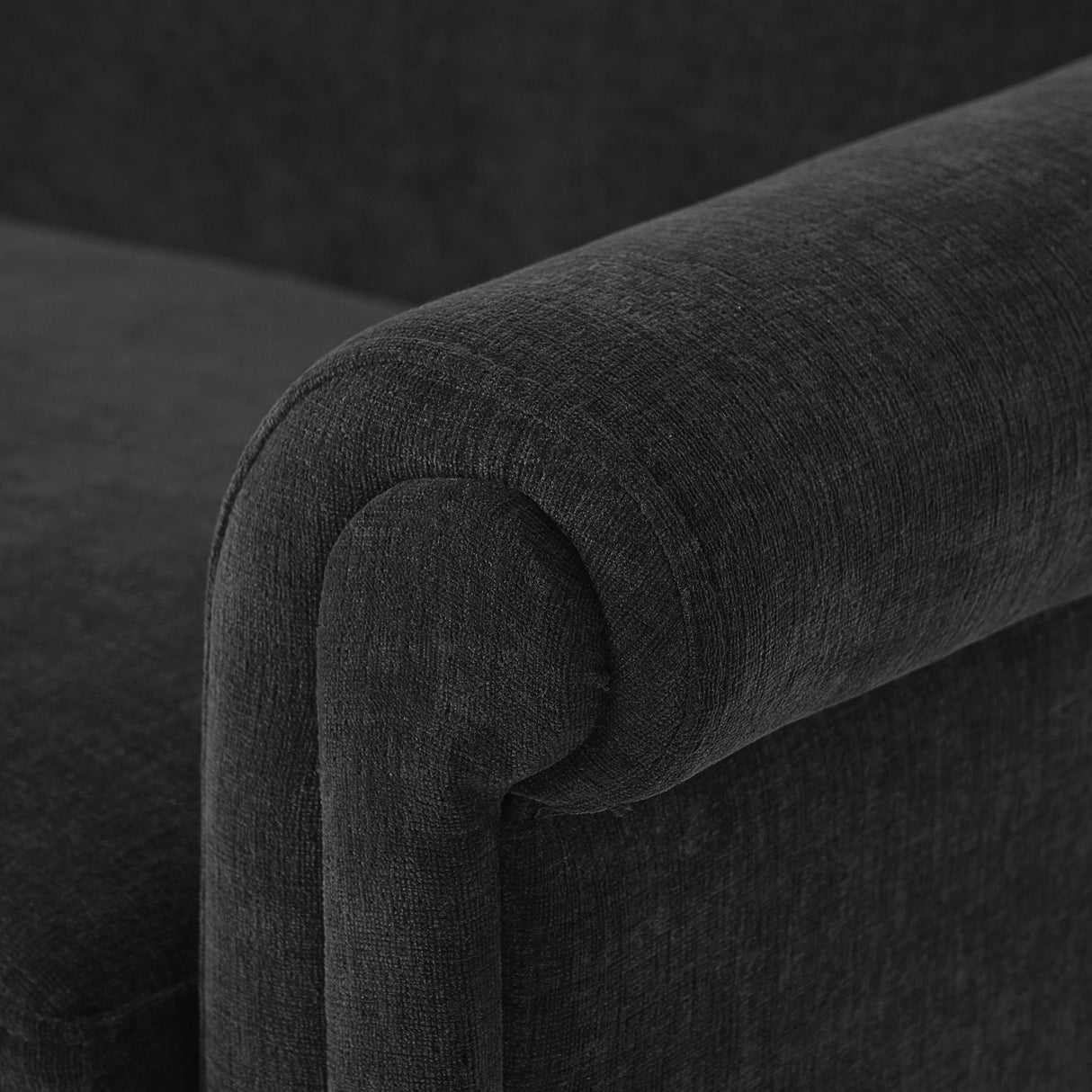 Loveseat Sofa, 2 Seater Couch With Rolled Arms