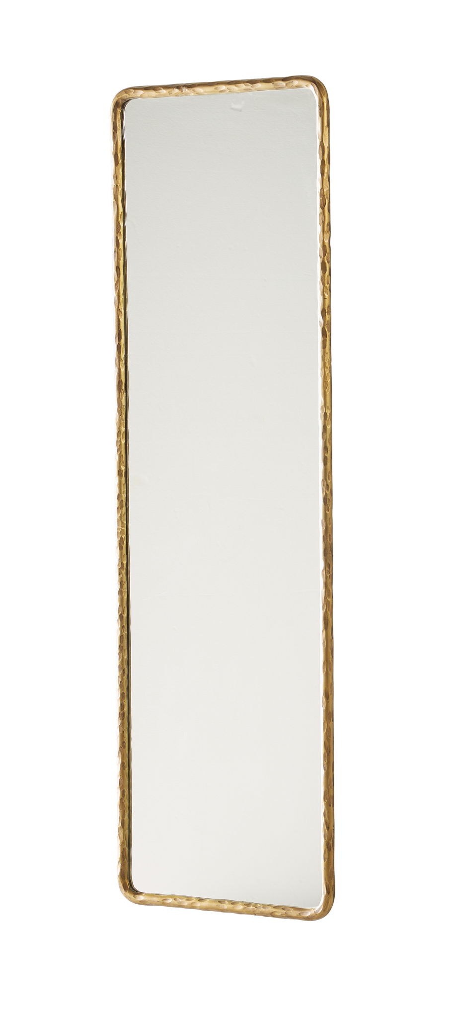 Hammered Iron Edge Full Mirror - Dark Gray