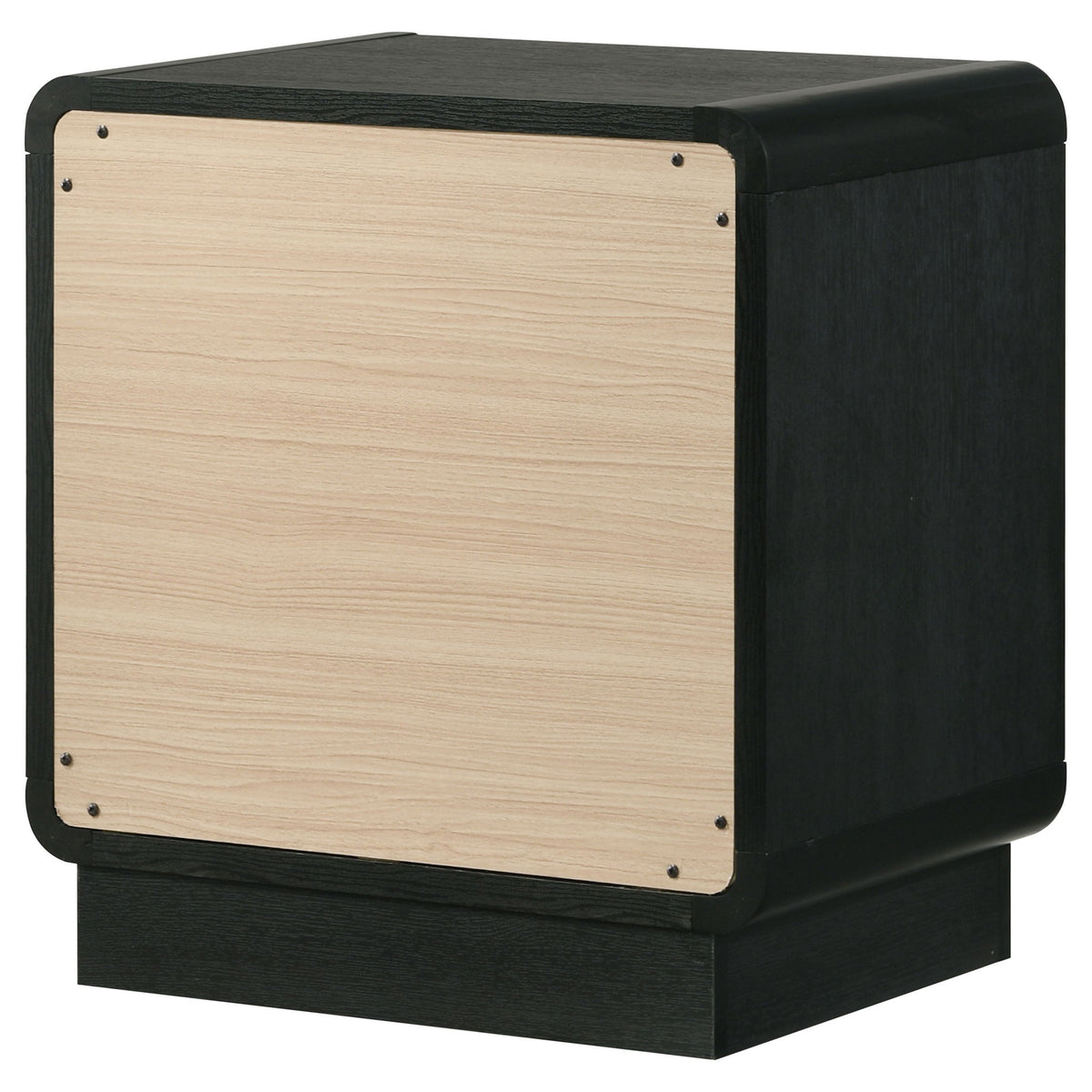 Burton - 2 Drawer Nightstand - Black