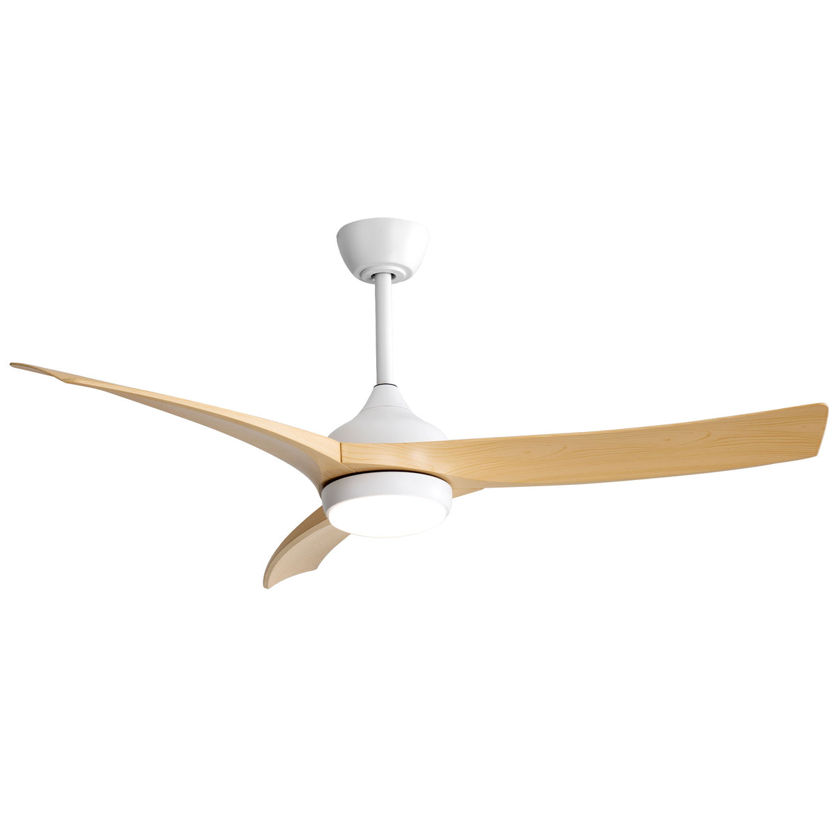 52" Ceiling Fan With 18W LED Light And Remote Control