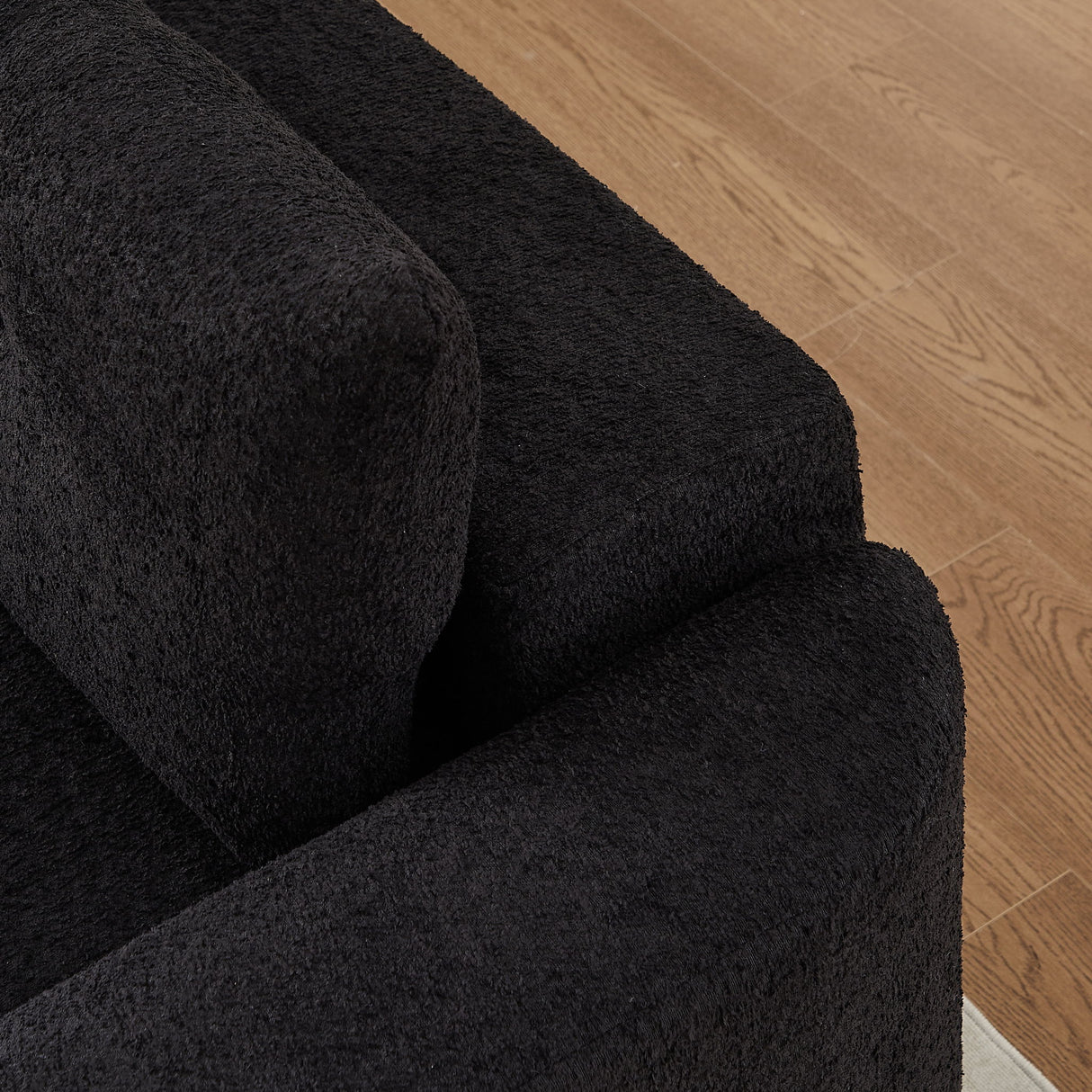 3 Seater With Thickened Armrests Sofa For Living Room