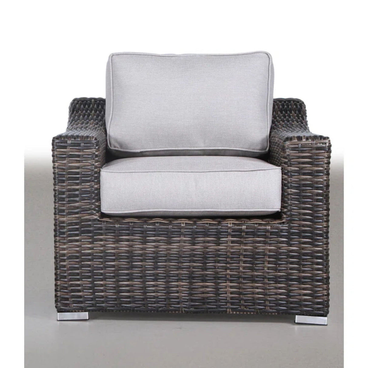 Resort 8 Person Wicker Patio Seating Set With Cushions - Espresso