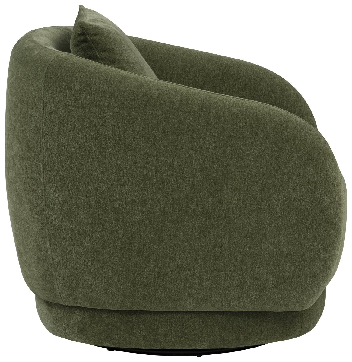 Arnaud Chenille Upholstered Swivel Accent Chair Green - Living Room Chairs available at Alpine Outlets in Denver