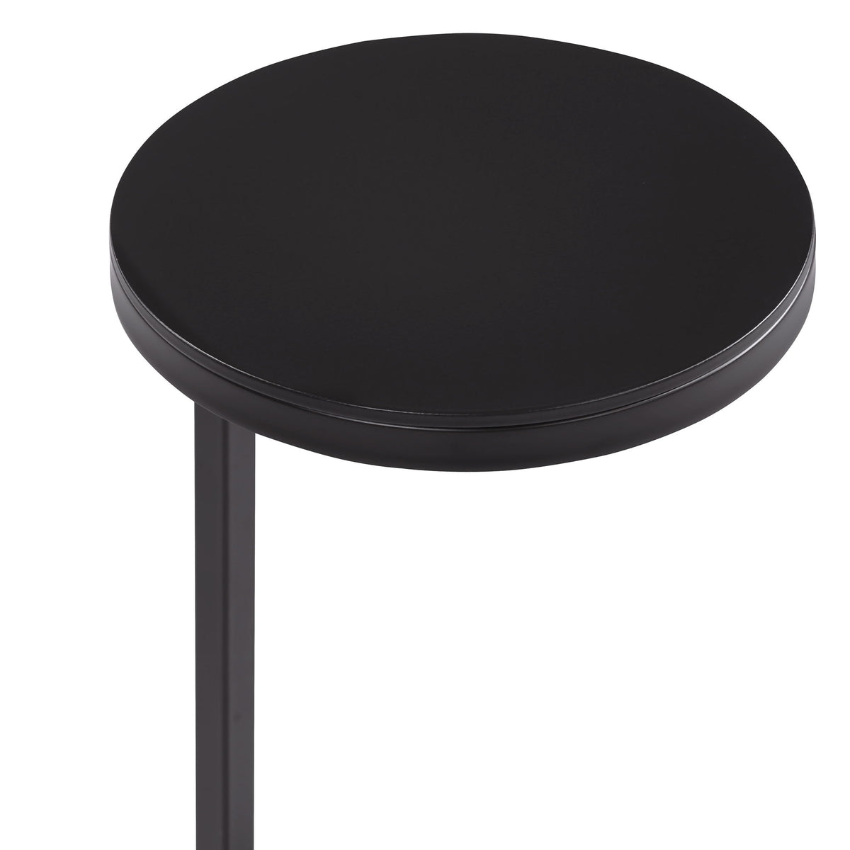 Yancey - Round Accent Table - Antique Bronze