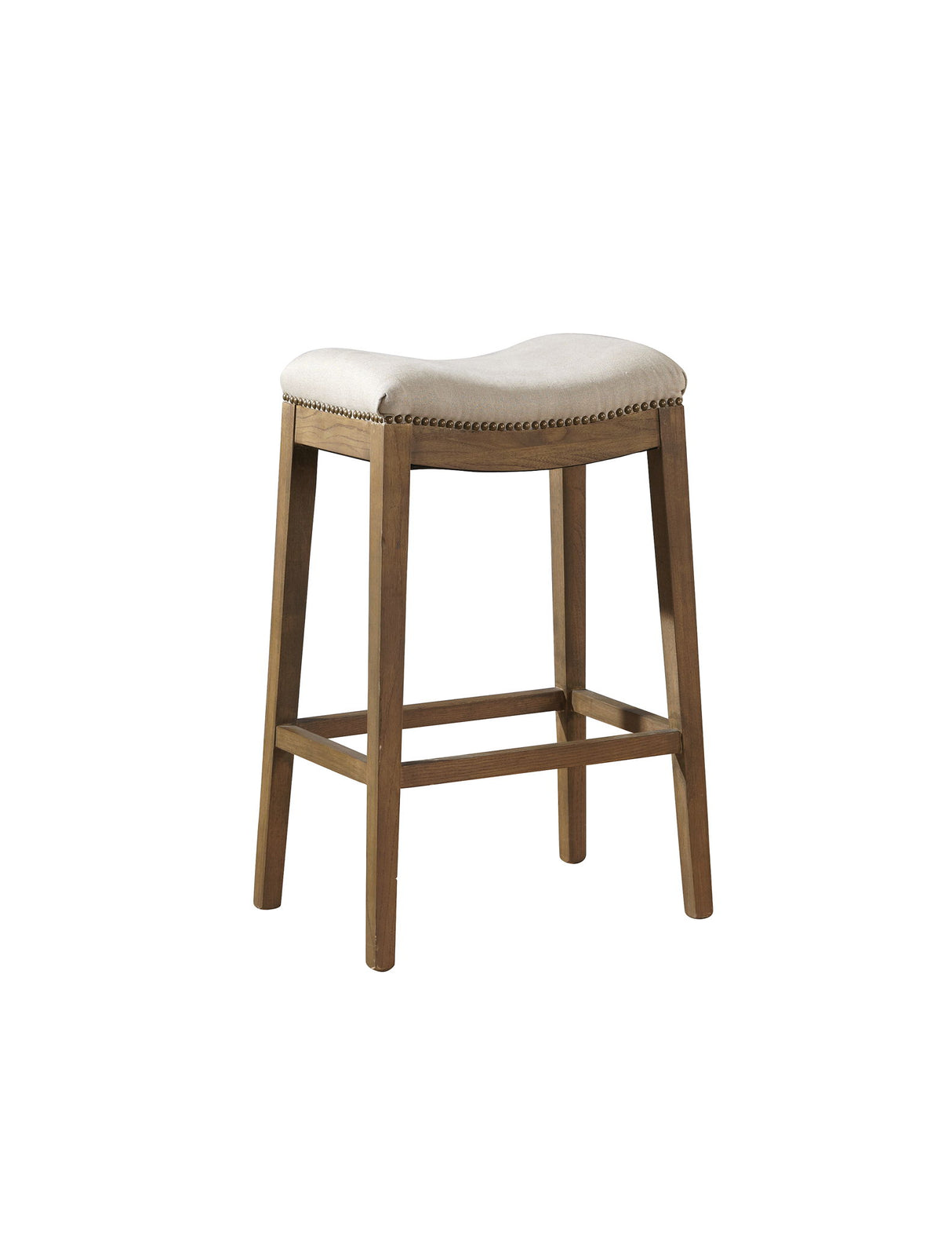 Linen - Counter Stool - Light Brown
