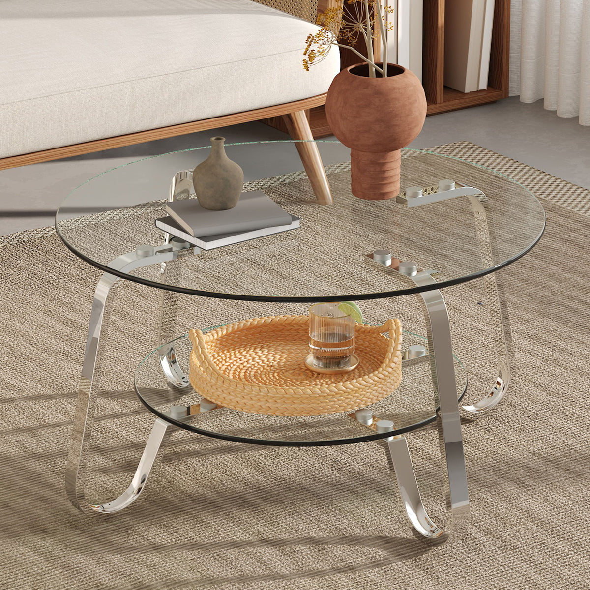 Double Layer Coffee Table
