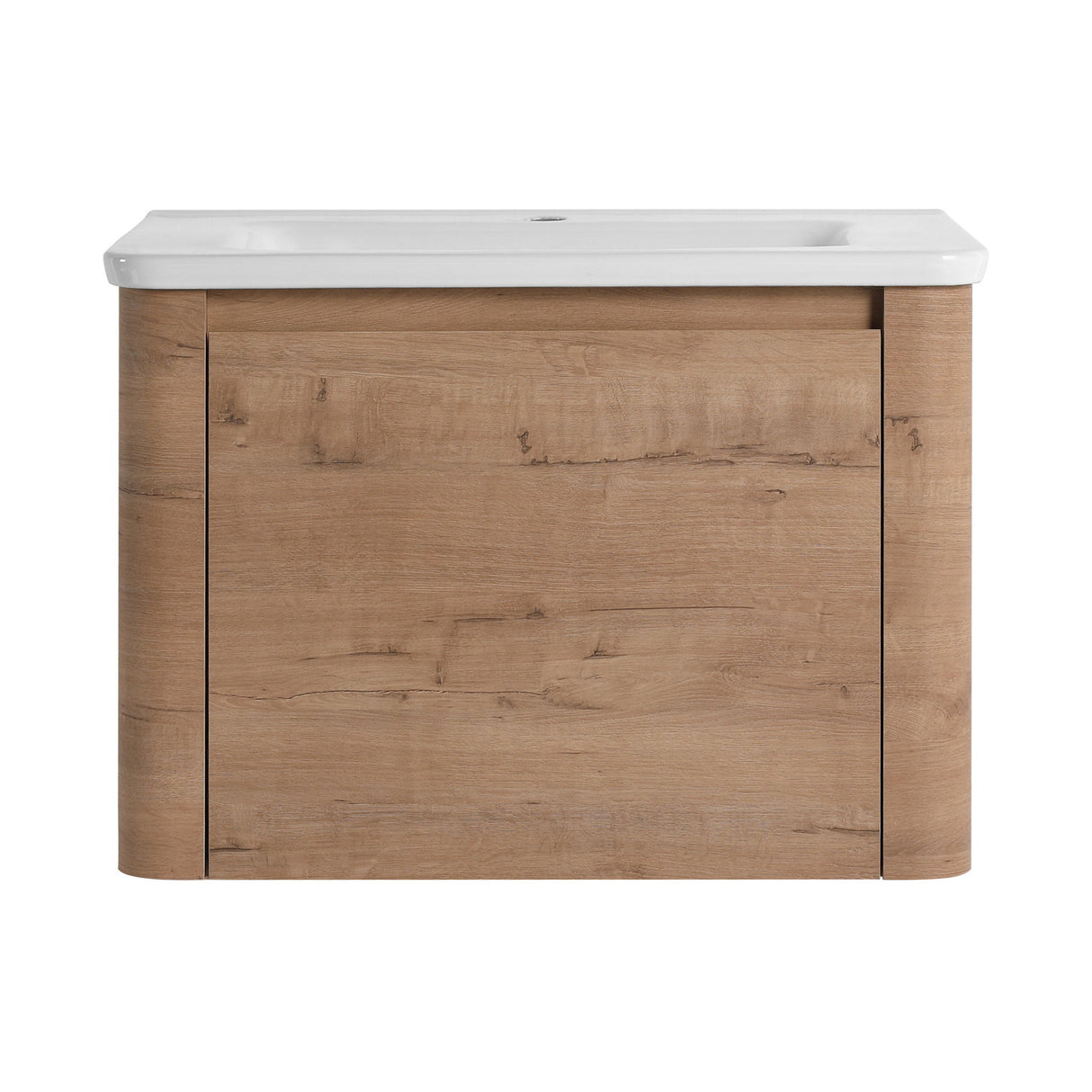 Wall Mounted Bathroom Vanity With Sink & 1 Soft Close Door