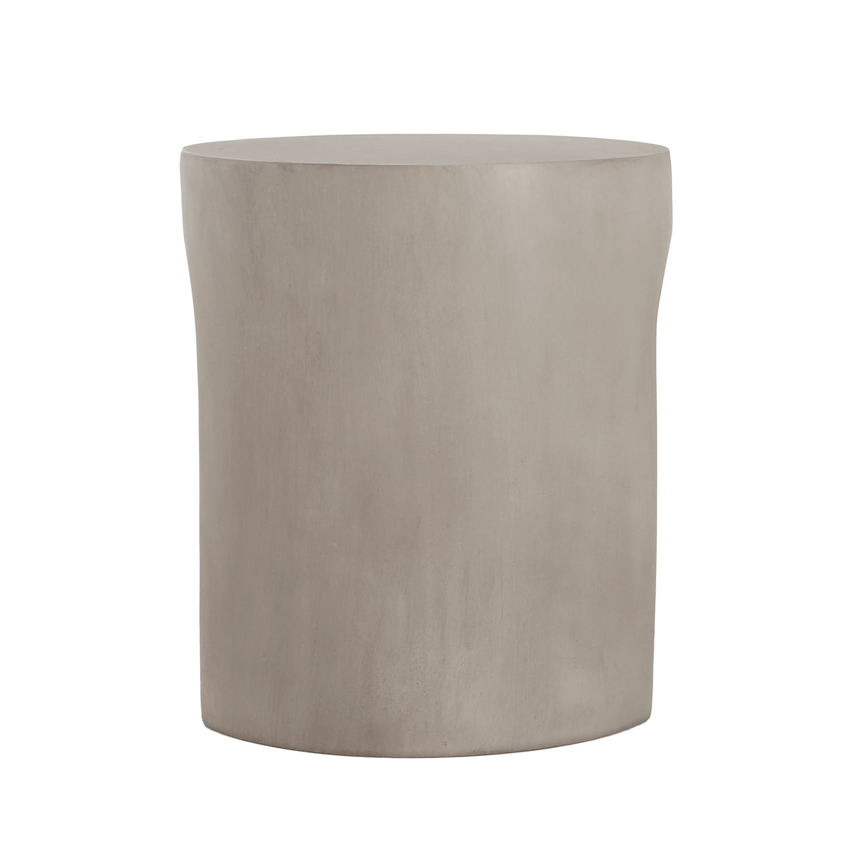 Outdoor Round With U Shape Side Table - Light Gray