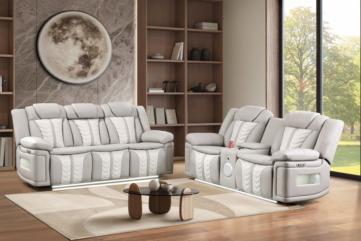 Cruiser - Power Reclining Set With LED Lighting