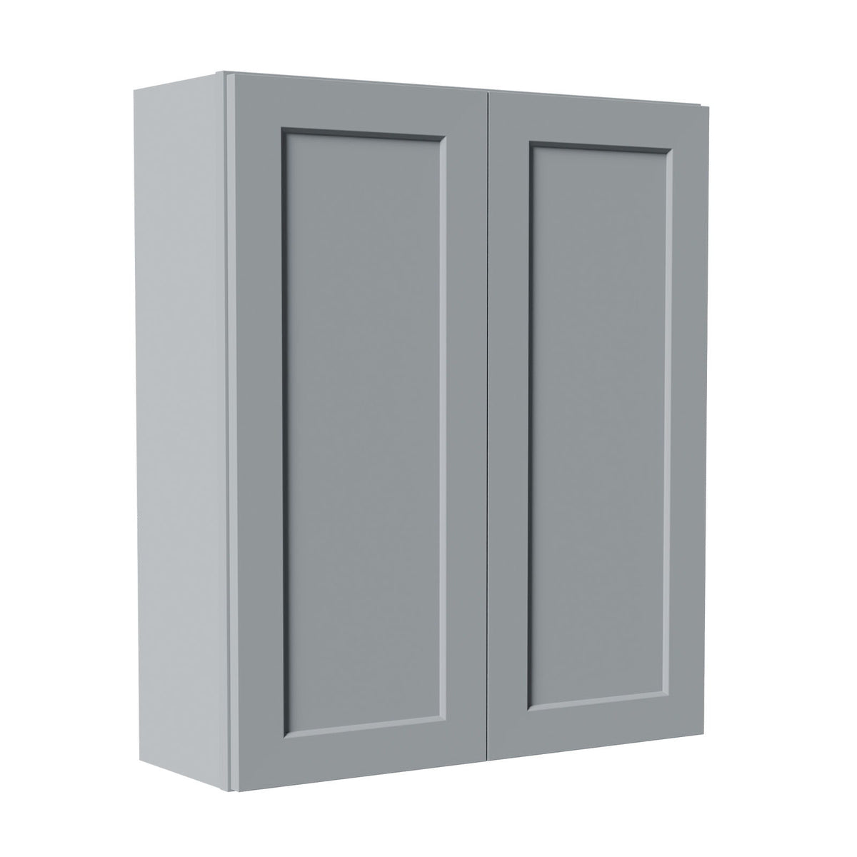 Shaker Wall Cabinet With Soft Close Hinges, Adjustable Shelves, Double Door