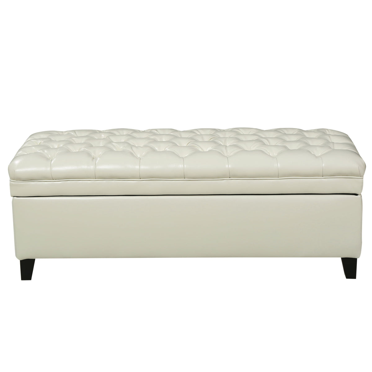 Juliana - Storage Ottoman With Birch Legs