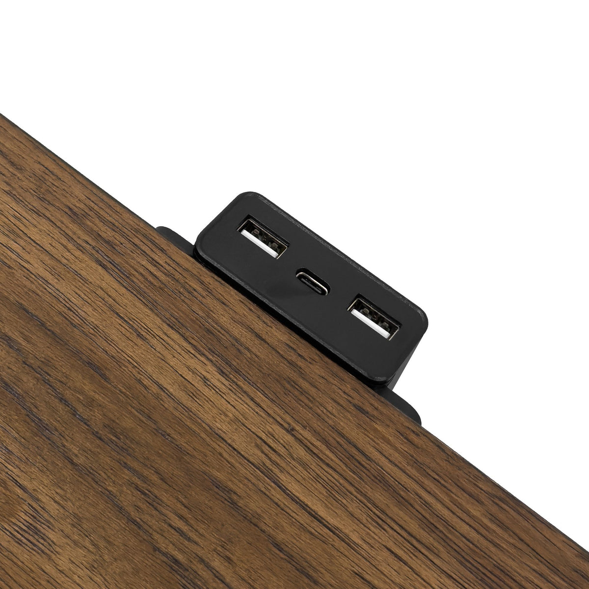 Glinda - Nightstand With USBC - Brown