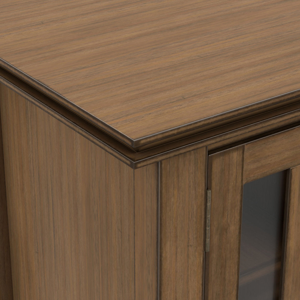 Artisan - TV Media Stand - Rustic Natural Aged Brown