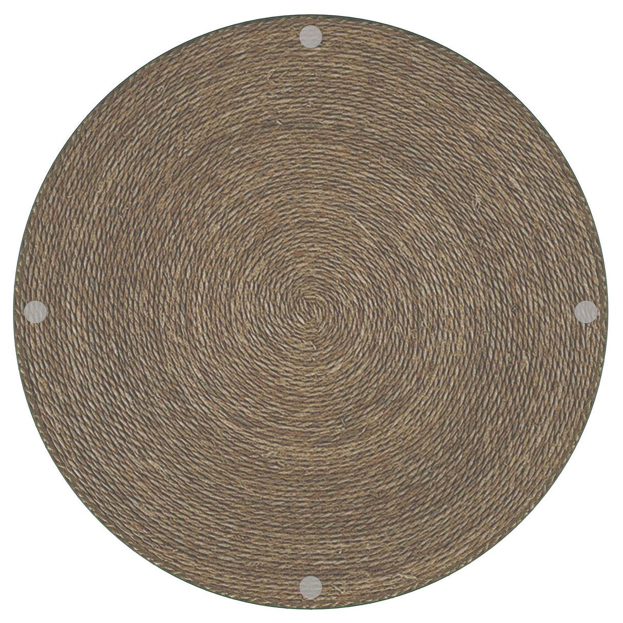 Burma - Round Side Table - Light Brown