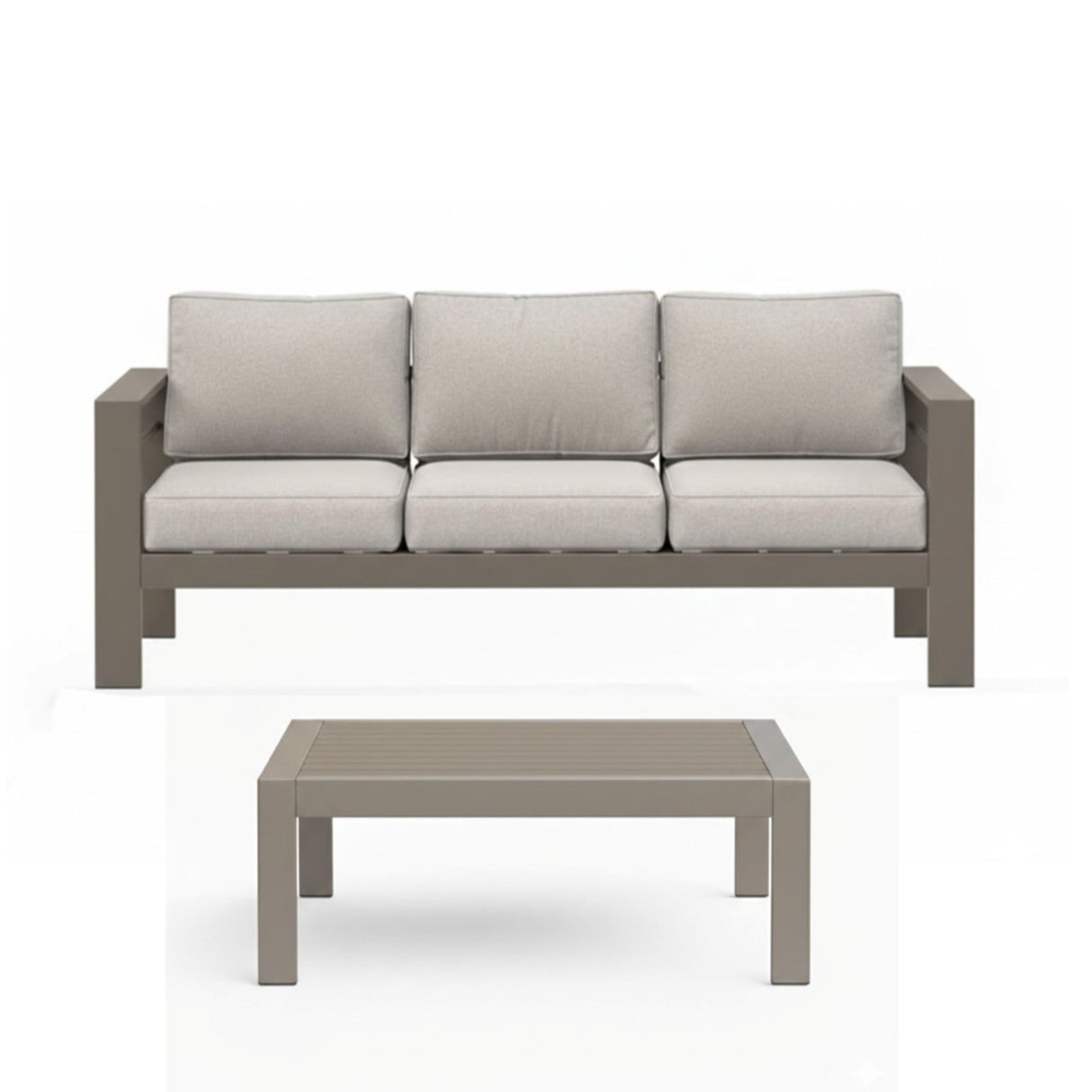 Outdoor Patio Set All-Weather & Thick Cushions