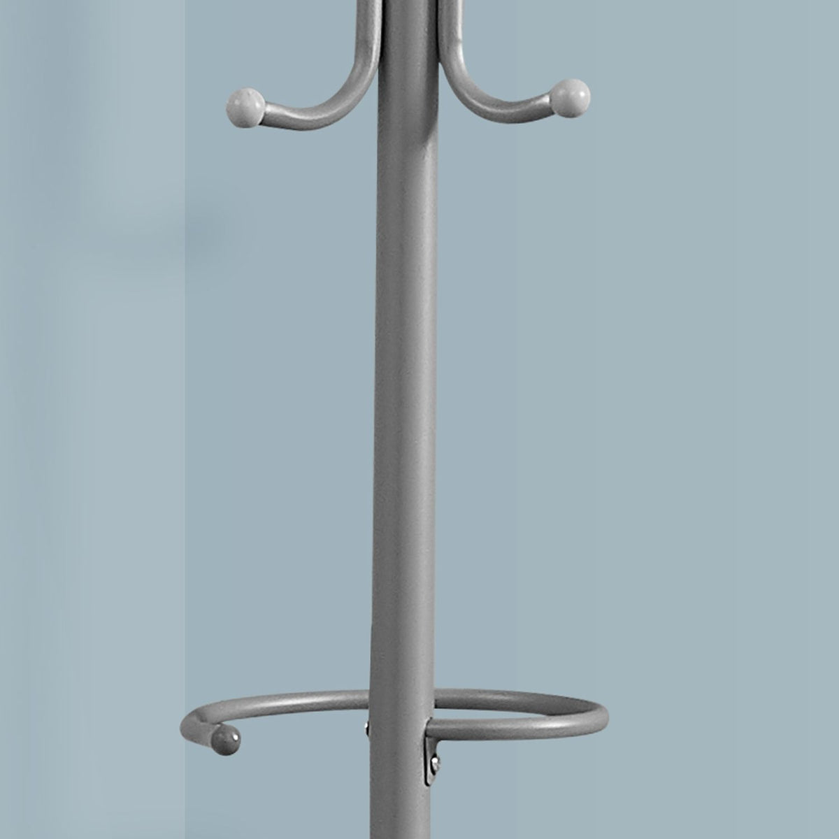 Coat Rack, Hall Tree, Free Standing, Hanging Bar, 6 Hooks, Entryway, Contemporary & Modern