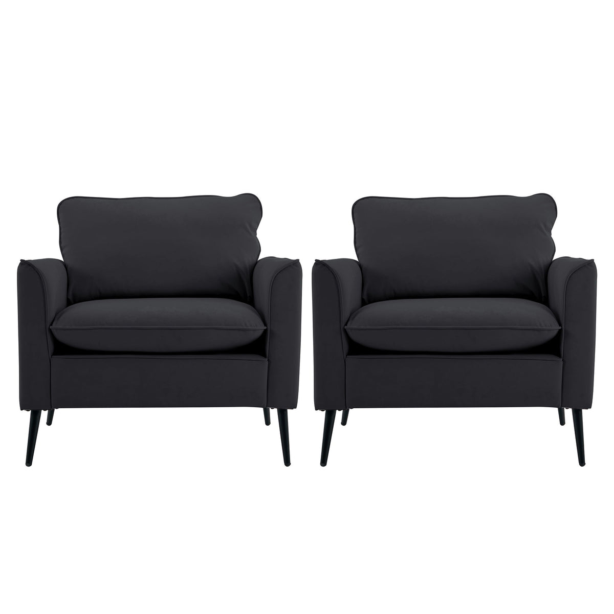 Nordic Retro Light Luxury Upholstered Sofa Chair