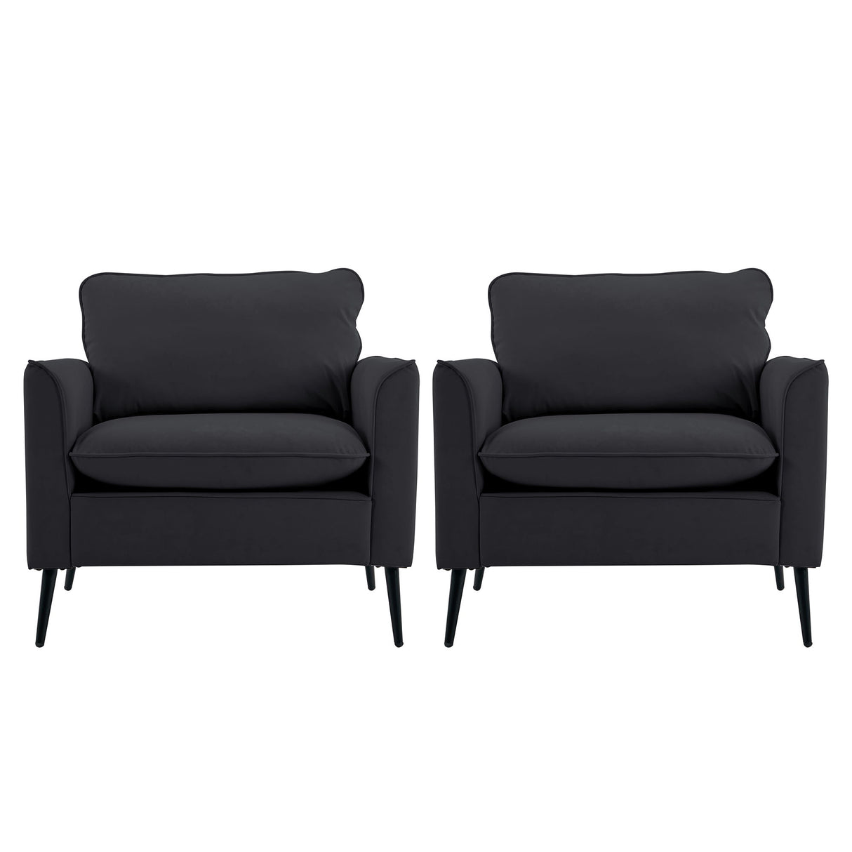 Nordic Retro Light Luxury Upholstered Sofa Chair