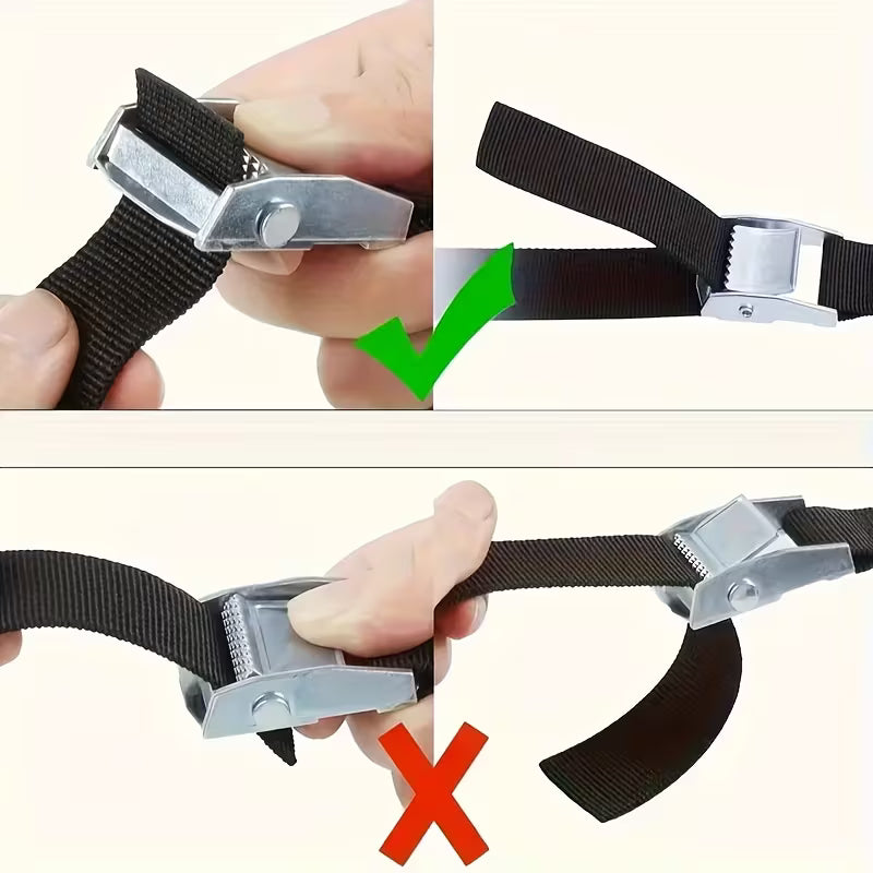 9.84ft Adjustable Tie Down Cam Buckle Straps