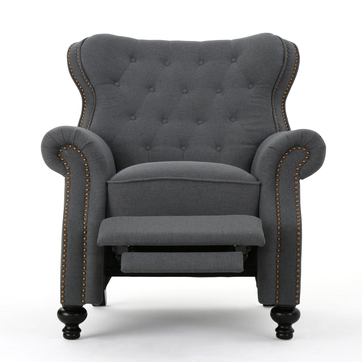Modern Manual Push Back Recliner Chair