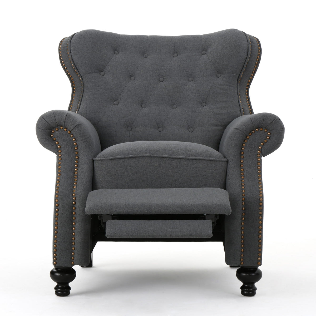 Modern Manual Push Back Recliner Chair